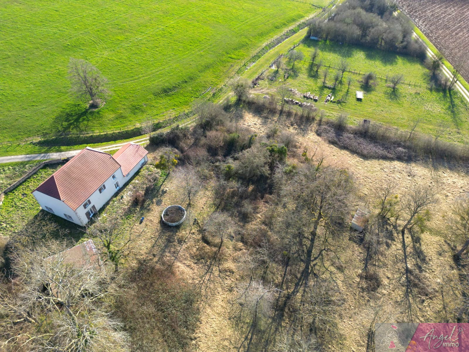Maison en pierre sur 1,2 hectares