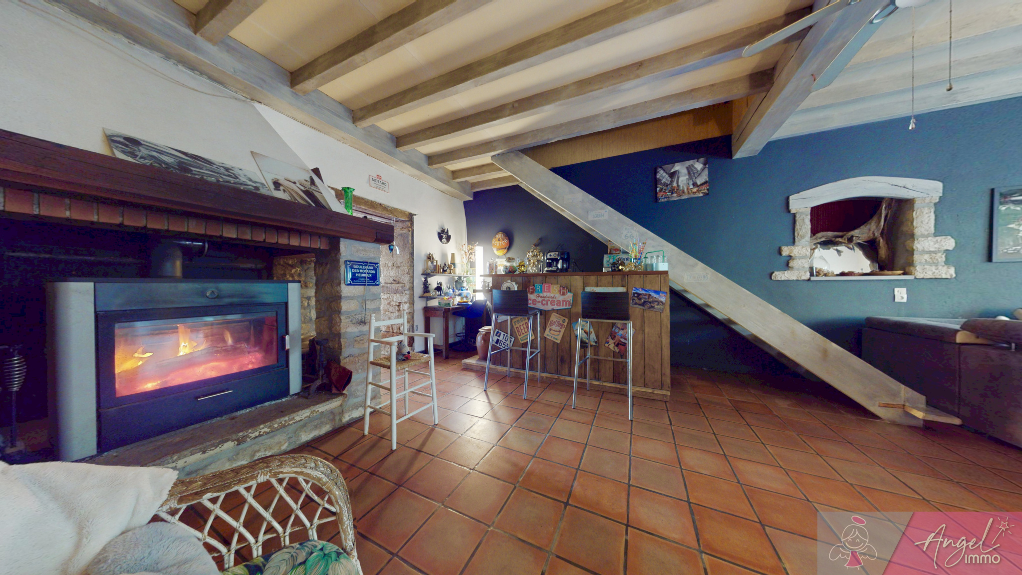 Maison en pierre rénovée de 183 m2 habitables