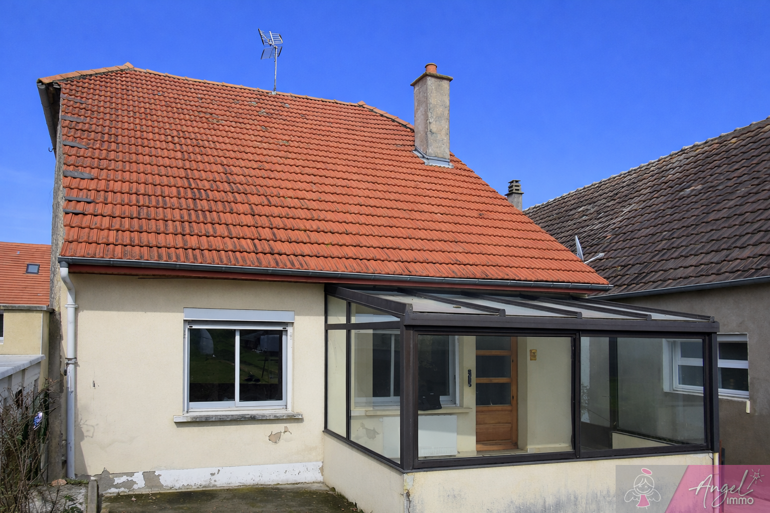 Maison de village – 4 chambres – 110 m2 habitables