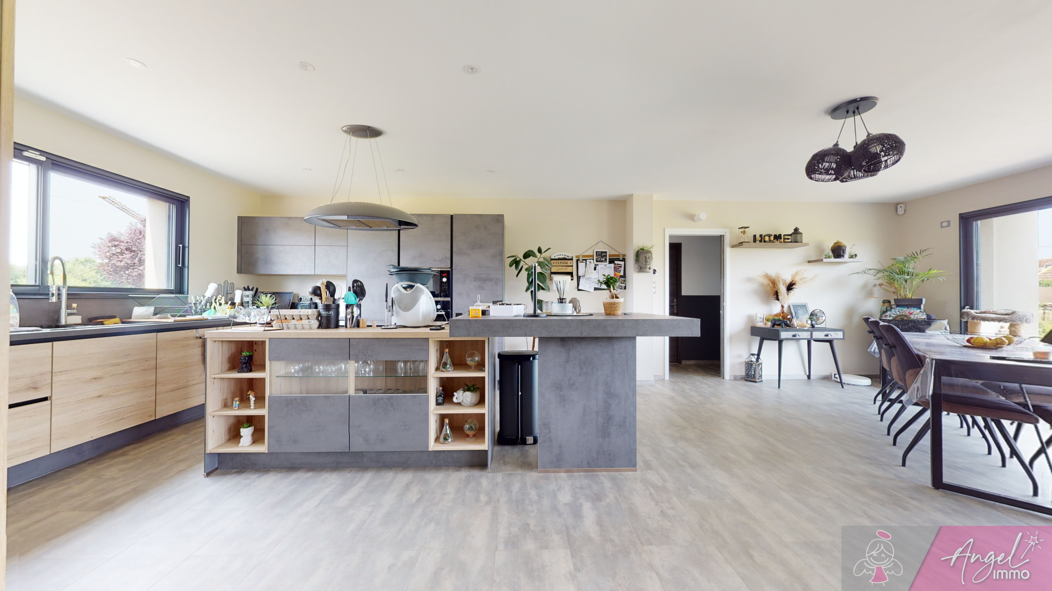 Maison contemporaine de plain-pied de 140 m2 Calme, confor