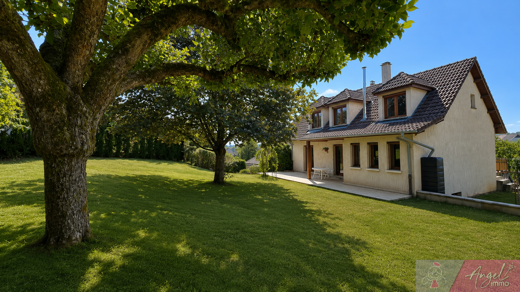Maison 117 m2 Grand terrain clos Rochefort-sur-Nenon